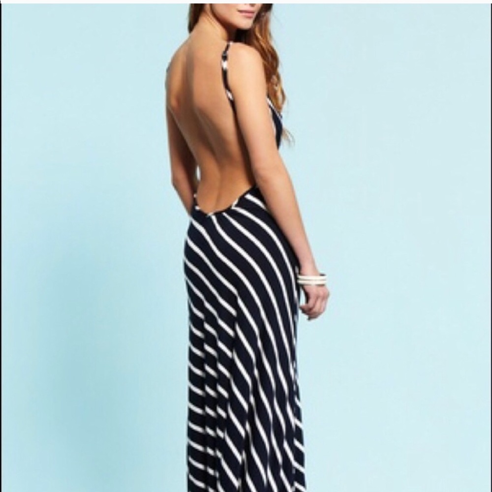 Backless maxi dress. Only worn once.